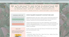 Desktop Screenshot of everyonesacupuncture.com
